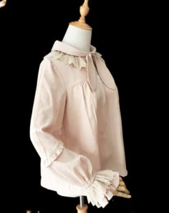 Blouse With Bunny Ear Ribbon Tie -LOLITA Shop TB22tJHeCCWBuNjy0FhXXb6EVXa 11942814