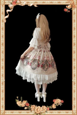 Royal Mural Color Rose Jumper Skirt 25 Royal Mural Color Rose Jumper Skirt -LOLITA Shop TB2e8dVcXyZBuNjt jJXXbDlXXa 11942814