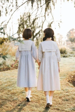 Go Picnicking Striped Half Sleeve Dress -LOLITA Shop dd3ec5fdly1hlq1kmjrngj23cd50kqve