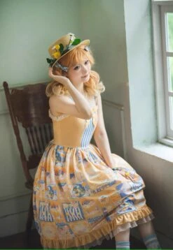 [Pre-order] Loquat And Lemon Jumper Skirt -LOLITA Shop s O1CN010HKFre2GOLQfqT9ti 57119005