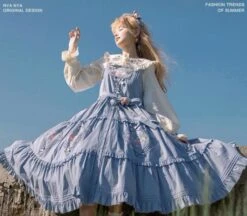 [Pre-orders Available Until 9/1] On The Hills Embroidered Jumper Skirt Mid-length -LOLITA Shop s O1CN010gwut01NZykAuUYgA 756511585 e0dfab1b dd0c 4adb bb0e 26927fc1a277