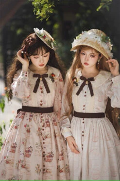 [Pre-order] Forest Encyclopedia Print Dress -LOLITA Shop s O1CN011s8qiJ2GOLS1rwF2F 57119005 886d455d 8ece 4d8d 9b54 7b51d192d67e