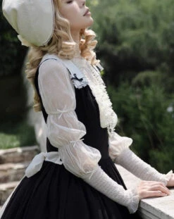 Bedford Afternoon Tea Polka Dot Tulle Blouse 17 Bedford Afternoon Tea Polka Dot Tulle Blouse -LOLITA Shop s O1CN014fgEWa25hA1sXTDlT 2200541717557