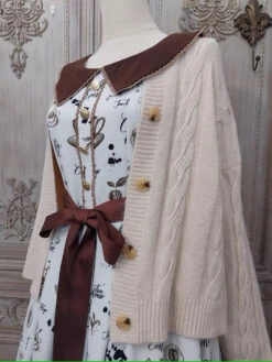 Caramel Latte Sweet Retro Girly Cardigan -LOLITA Shop s O1CN014oLZkD1THYPM3oLI6 555372357 9fdad388 5e3c 4a98 a4fa a8a232cd9104