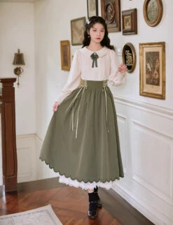 Lady-style Retro Classical Setup [Long Sleeve Type] Total 5 Colors -LOLITA Shop s O1CN015MbUN41Xm12XJQPr4 153312965