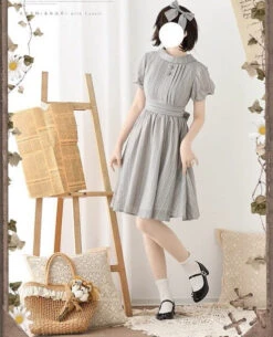 [Pre-order] Forest Gallery Retro Elegant Dress With Ribbon Hair Accessory Type 3 -LOLITA Shop s O1CN0163yTTn2IEOA7ntrb6 482929254