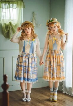 [Pre-order] Loquat And Lemon Jumper Skirt -LOLITA Shop s O1CN01HhAEXJ2GOLQfqScdh 57119005