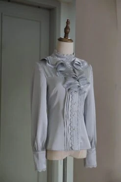 Fontainebleau Classic Frill Blouse 17 Fontainebleau Classic Frill Blouse -LOLITA Shop s O1CN01I4RgDv1OM4FzAKEfp 1741691690