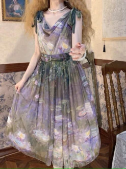 Elegance Greek Oil Painting Style Print Jumper Skirt -LOLITA Shop s O1CN01JVcbOF1THYUFupeGi 555372357