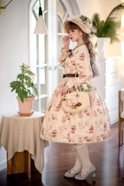 [Pre-order] Forest Encyclopedia Print Dress -LOLITA Shop s O1CN01Jg3YAb2GOLS7MFb6N 57119005 8151ede0 d855 4b70 b3ed 8d25724457f5