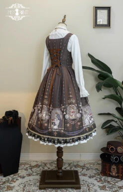 [Pre-order] Demon Hunters Steampunk Jumper Skirt -LOLITA Shop s O1CN01ODuxtz2GOLRR6AbMH 57119005