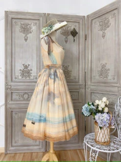 Elegance Greek Oil Painting Style Print Jumper Skirt -LOLITA Shop s O1CN01Pt5dCc1THYUAKPYcs 555372357