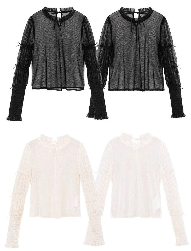 Bedford Afternoon Tea Polka Dot Tulle Blouse 12 Bedford Afternoon Tea Polka Dot Tulle Blouse - Image 10