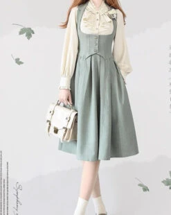 [Pre-order] Forest Knows Fall Classical Jumper Skirt With Ribbon Headband -LOLITA Shop s O1CN01ZKMbLU2IEO4FYYdWf 482929254