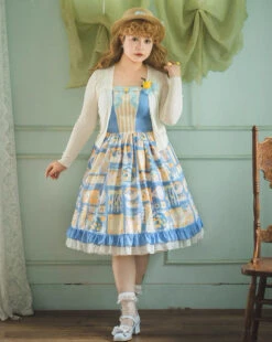 [Pre-order] Loquat And Lemon Jumper Skirt -LOLITA Shop s O1CN01ZajZkx2GOLQfLlpQT 57119005