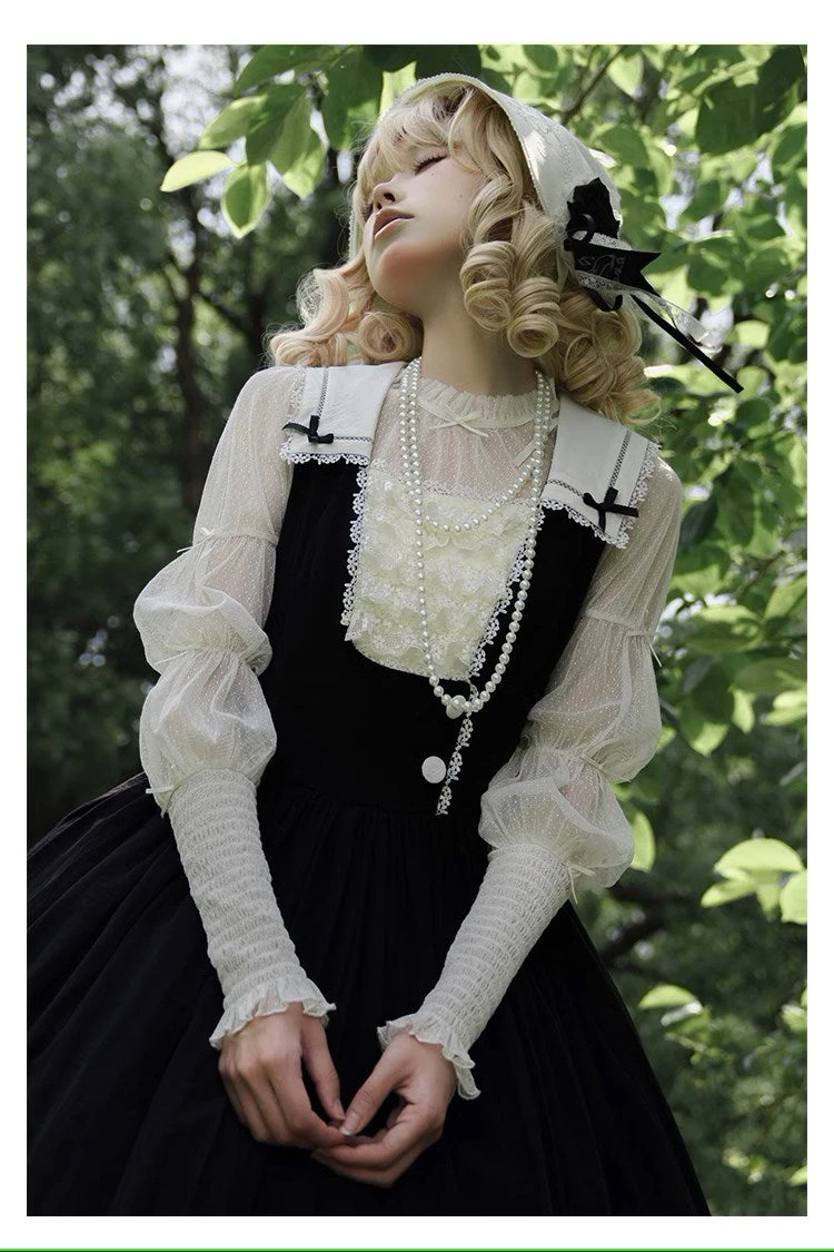 Bedford Afternoon Tea Polka Dot Tulle Blouse 6 Bedford Afternoon Tea Polka Dot Tulle Blouse - Image 4