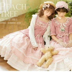 [Sale Period Ended] PEACH TREE Embroidered Jumper Skirt -LOLITA Shop s O1CN01c2011V1NZygZCggA5 756511585