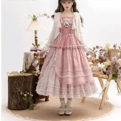 [Sale Period Ended] PEACH TREE Embroidered Jumper Skirt -LOLITA Shop s O1CN01cQegON1NZygZBCF32 756511585