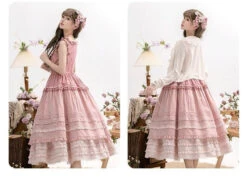 [Sale Period Ended] PEACH TREE Embroidered Jumper Skirt -LOLITA Shop s O1CN01cQegON1NZygZBCF32 756511585 2