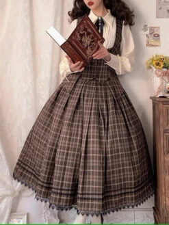 Griffin's Pledge High Waist Skirt -LOLITA Shop s O1CN01cp5y0V290ndlOFPcr 2534688006