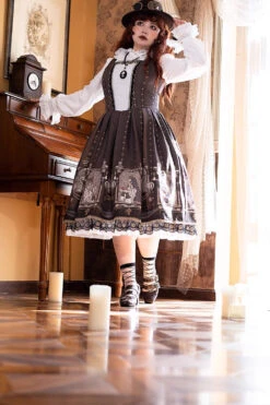 [Pre-order] Demon Hunters Steampunk Jumper Skirt -LOLITA Shop s O1CN01edCzNp2GOLRF2BoAI 57119005