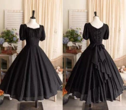 [Pre-order] Forest Gallery Retro Elegant Dress With Ribbon Hair Accessory Type 1 -LOLITA Shop s O1CN01hOMYNL2IEOAA1QQR2 482929254 jpg Q75 jpg