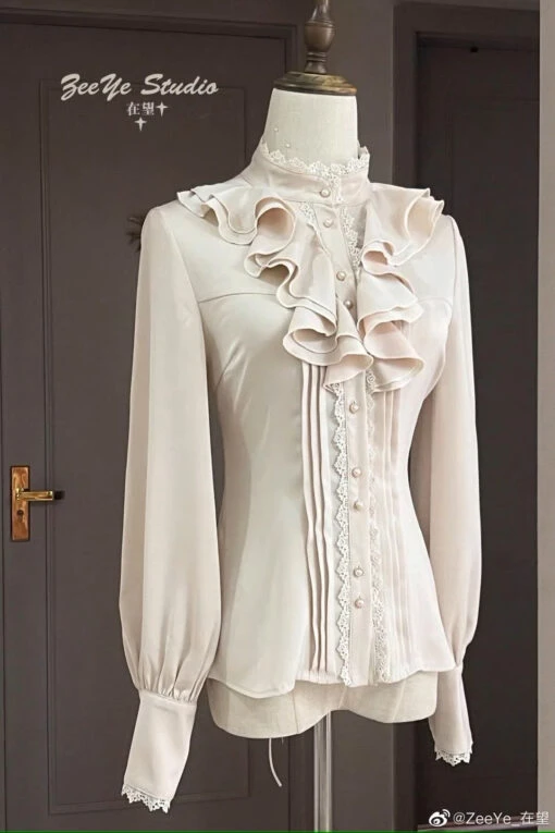 Fontainebleau Classic Frill Blouse