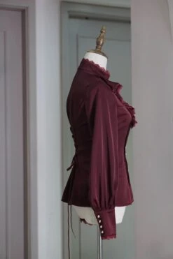 Fontainebleau Classic Frill Blouse 20 Fontainebleau Classic Frill Blouse -LOLITA Shop s O1CN01k2oh2h1OM4G059BwX 1741691690