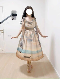 Elegance Greek Oil Painting Style Print Jumper Skirt -LOLITA Shop s O1CN01oEmxQk1THYUABcryP 555372357