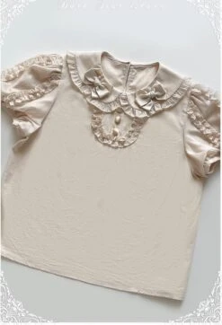 Lily And Wind Short Sleeve Blouse -LOLITA Shop s O1CN01siCvhn1VP06zqoFT4 2209576552644