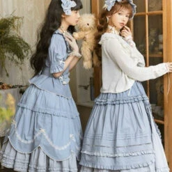 [Sale Period Ended] PEACH TREE Embroidered Jumper Skirt -LOLITA Shop s O1CN01wuJpAX1NZygic1Kqn 756511585