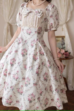 Floral Poetry Classical Short Sleeve Dress 38 Floral Poetry Classical Short Sleeve Dress -LOLITA Shop s O1CN01xm9Qnx290nkJyQJ3d 2534688006